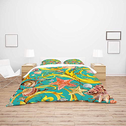 Housse de couette marine King grand confort pour apaiser vos nuits blanches - 4