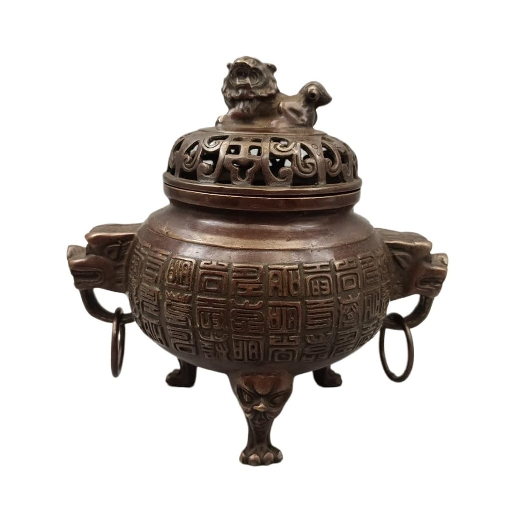 Incensiere a Cascata Collezione di ornamenti Decorazione artigianale for la casa Bruciatore di incenso in rame antico Bruciatore di incenso for meditazione yoga Brucia Incenso In Ceramica