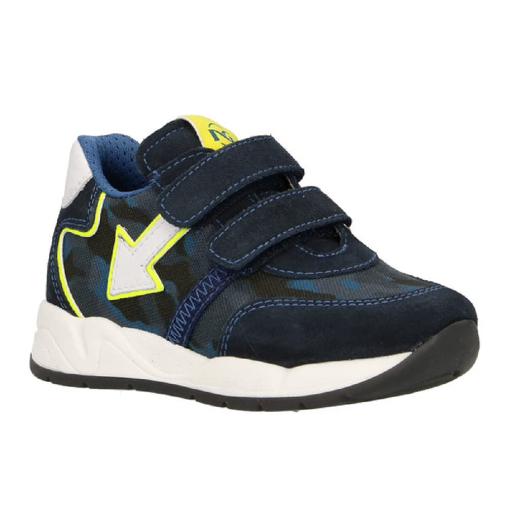 Nero Giardini I128610M Sneakers Kids da Bambino in Camoscio