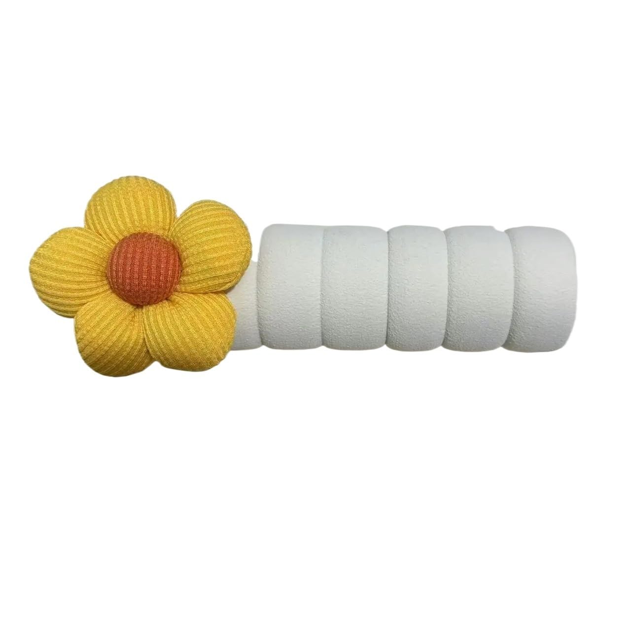 Tianshengqi 1Pc-Yellow 1Pc Anti-Static Floral Door Handle Cover Beige Silent Anti-Collision Protector,Anti-Collision Decorative(1Pc-Yellow)