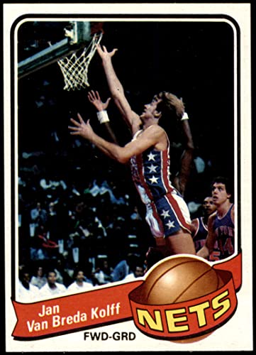 1979 Topps #123 Jan Van Breda Kolff New Jersey Nets (Basketball Card) NM Nets Vanderbilt