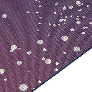Gaiam Yoga Mat Premium Print Extra Thick Non Slip Exercise & Fitness Mat for All Types of Yoga, Pilates & Floor Workouts, Sublime Sky, 6mm