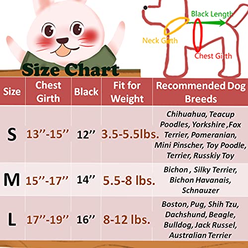 Xpudac 2 Pack Dog Dress Pet Skirt Doggie Apparel Puppy Bowtie Dresses For Small Dogs Girl And Cats #TOP3