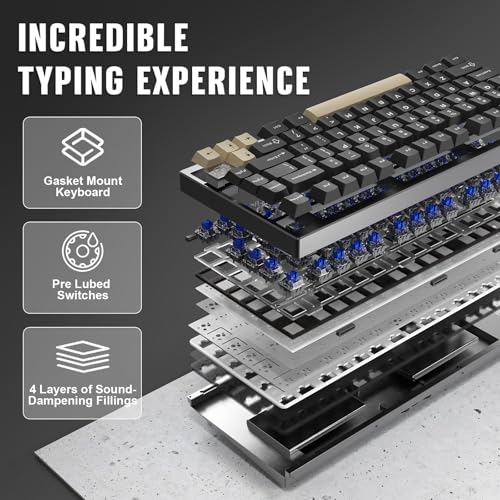 YUNZII AL75 PRO 80キー ゲーミングキーボード の商品画像 3