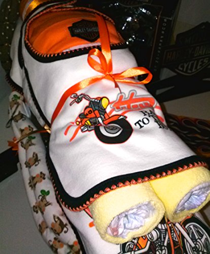 harley davidson diaper cake