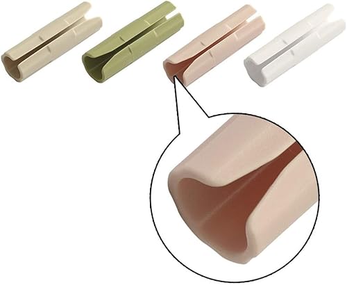 Miniatura 5 de Kasom Sujetadores para sábanas mantienen las sábanas cómodas (10 piezas, rosa)