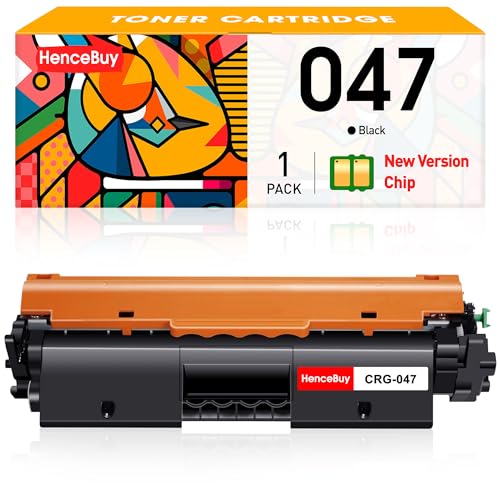 【1 - Black】 047 Compatible Toner Cartridge Replacement for Canon 047 CRG047 CRG-047 Black for Canon imageCLASS LBP113w MF113w LBP112 MF112 LBP110 MF110 i-SENSYS LBP113w MF113w Printer -  HenceBuy