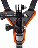 Vista 4 de Soporte de barbilla para casco de motocicleta para GoPro Hero, correa de soporte de montaje de mandíbula para casco con kits de brazo giratorio