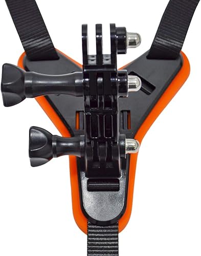 Miniatura 4 de Soporte de barbilla para casco de motocicleta para GoPro Hero, correa de soporte de montaje de mandíbula para casco con kits de brazo giratorio de