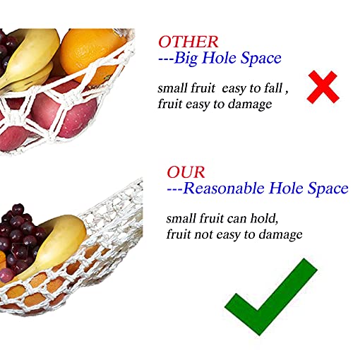 BUBOORON Large Macrame Fruit Hammock Under Banana