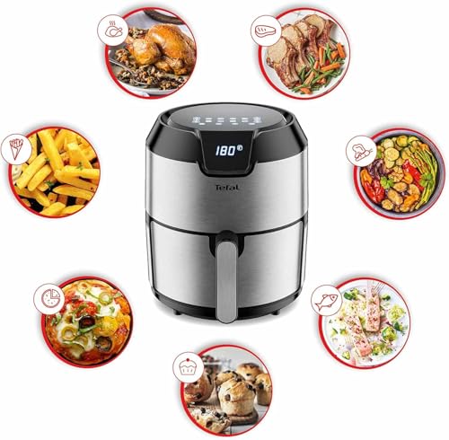 Tefal EY401D Easy Fry Deluxe Friteuse à air chaud 1400 kilograms 1 2 Acier inoxydable - vue 9