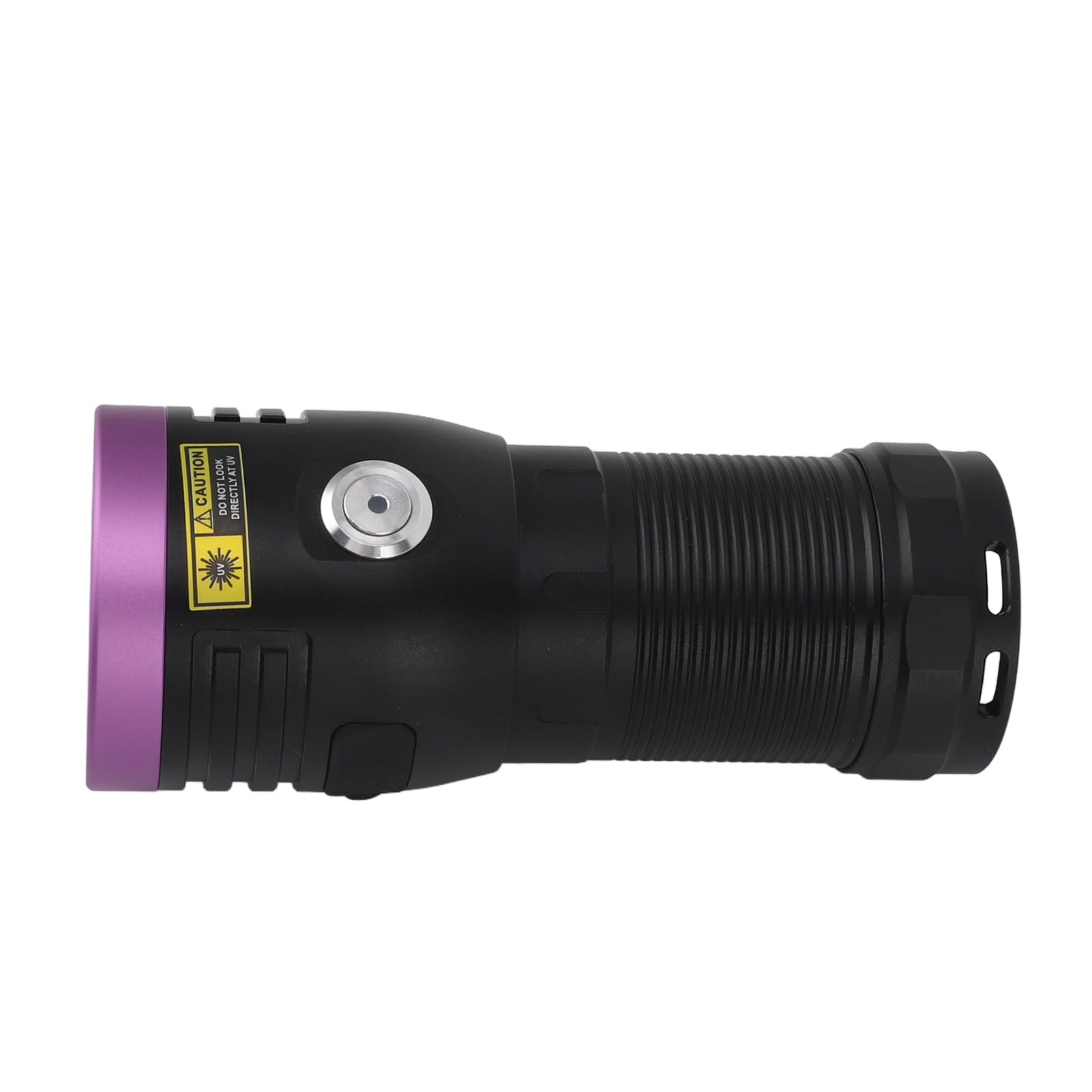 365 nm Luz negra Linterna UV LED Detector de antorcha portátil de mano para orina de perro Manchas de mascotas Curado de resina Aleación de aluminio 142 mm 5,6 pulgadas