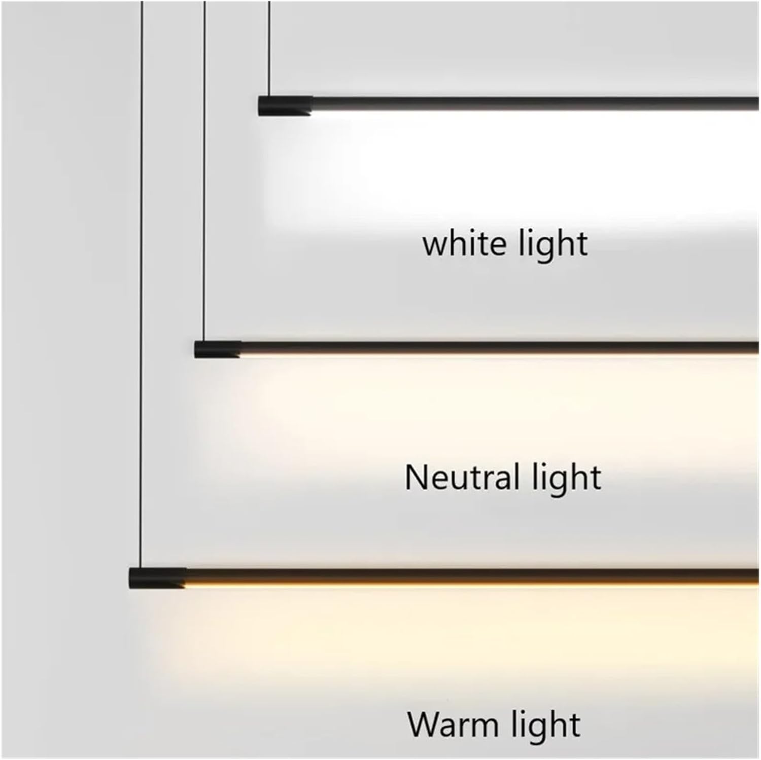 シャンデリア モダン LED リニア ペンダント ライト キッチン、テーブル、ダイニング ルームに適合します。(80cm) ()