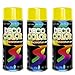 Produktbild Fahrzeugteile Hoffmann 3er Sparpack DC Lackspray glänzend 400ml nach RAL freie Farbauswahl (3 Dosen in gelb Glanz RAL 1023)