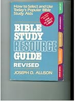 The Bible Study Resource Guide 0840759274 Book Cover