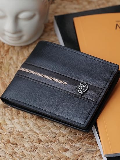 Image of ZEVORA Men's Gift Set | 4-in-1 Combo with Stylish Wallet, Adjustable Belt, Metal Keychain & Pen | Gift for Men, Husband, Boyfriend, Father | Packaging | Birthday /Corporate gift /Anniversary