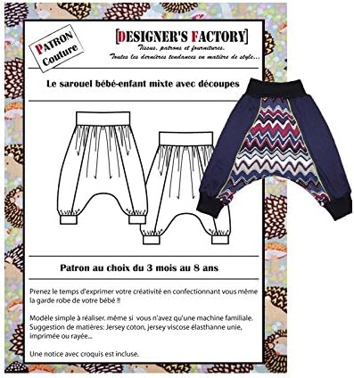 Designers Factory Patron Sarouel Bebe Mixte Avec Decoupes 4a Amazon Fr Cuisine Et Maison Designers Factory Patron Sarouel Bebe Mixte Avec Decoupes 4a Amazon Fr Cuisine Et Maison