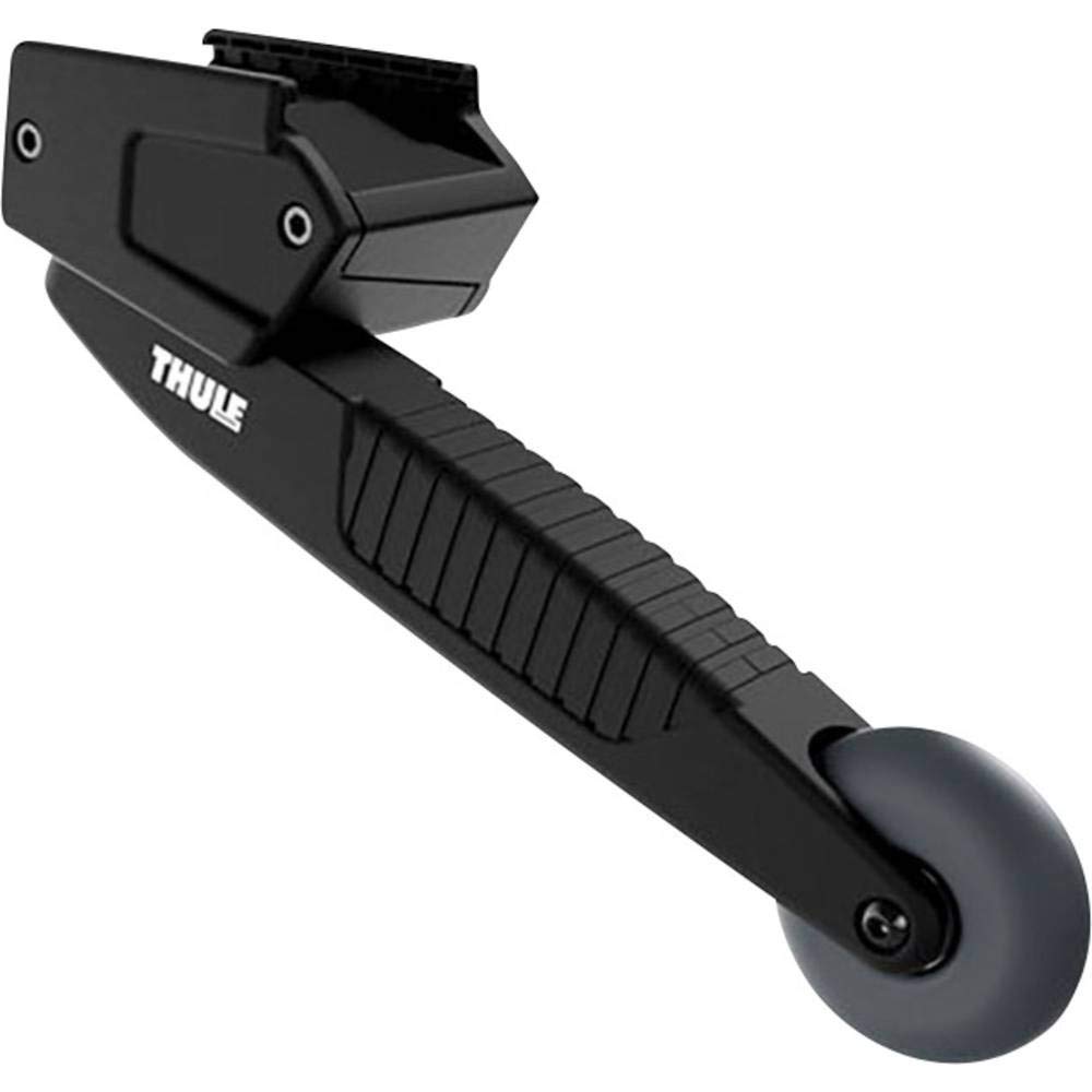 Thule VeloSpace XT Portabicicletas engache de Remolque para 3 Bicicletas con Rueda de Transporte