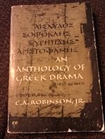 An Anthology Of Greek Drama B000GSEILS Book Cover