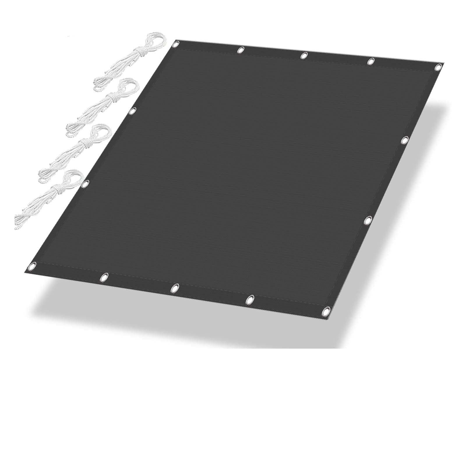 100 x 100 cm siatka zacieniająca z przelotkami 98% UV Ptection Waterpof odporna na warunki atmosferyczne, idealna do użytku na zewnątrz w różnych rozmiarach i kolorach, na patio, trawnik, ogród