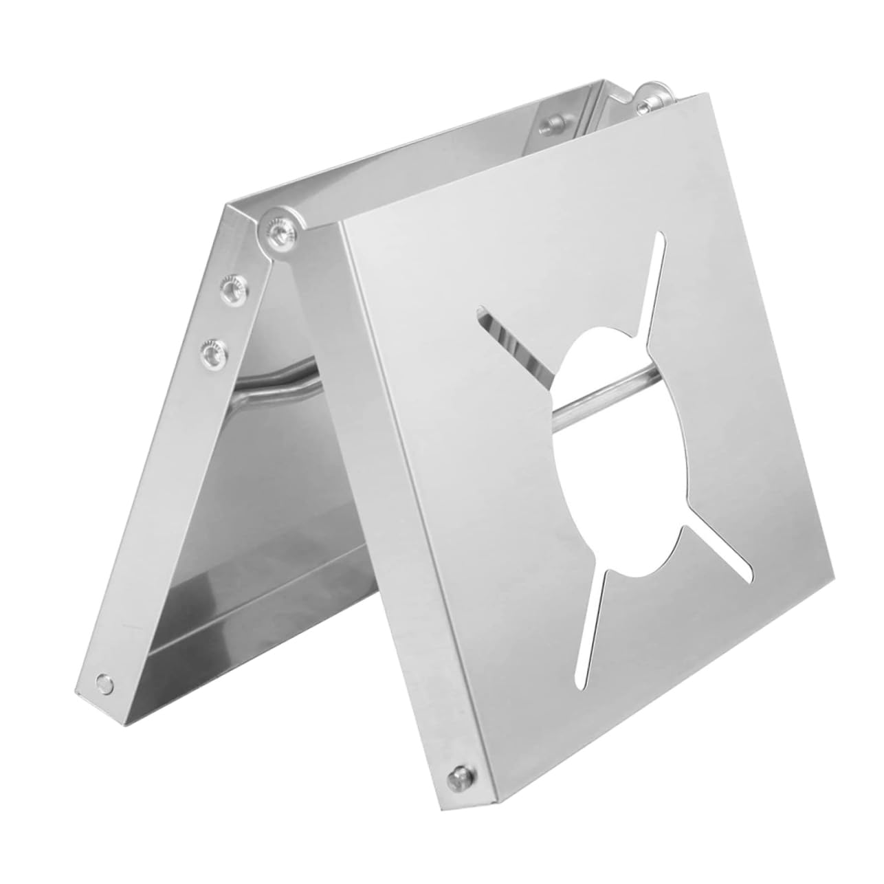 GOOHOCHY Camping Stove Rack Pot Shelf Burner Support for Outdoor Use Foldable Design Bbq Accessory