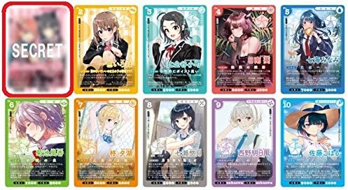 ガガガ文庫 人気作品ヒロイン トレーディングカード Secret No 1 やはり俺の青春ラブコメはまちがっている 由比ヶ浜結衣 雪ノ下雪乃 アニメ 萌えグッズ ホビー