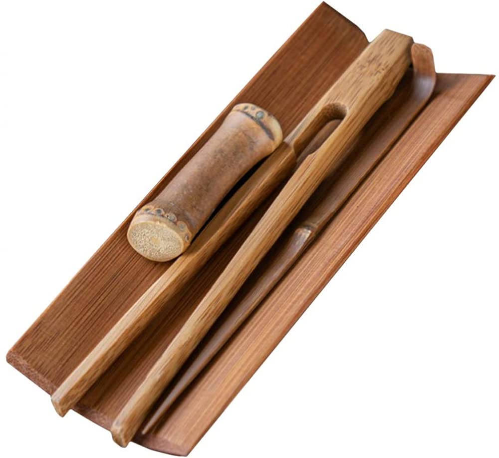 FBWSM 1 Set Chinese Gongfu Tea Tools Wooden Ceremony Utensils Gong Fu Cha Dao Tea Accessories Chinese Ceremonial Tea Tools