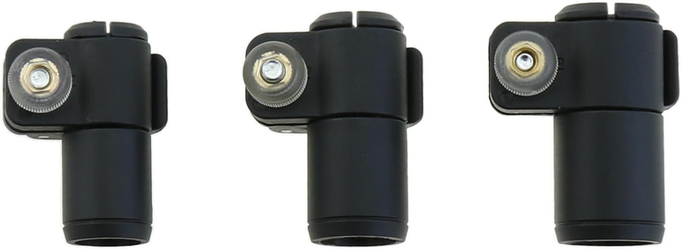 3PCS Black Hiking Pole Clip Replacement – Universal Flip Lock Accessory