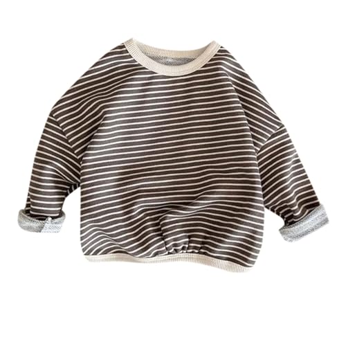Boy Winter Jacket Size 6 Shirt Striped T Shirt Long Sleeve Tops Spring Summer Clothes 7t Boy Coats
