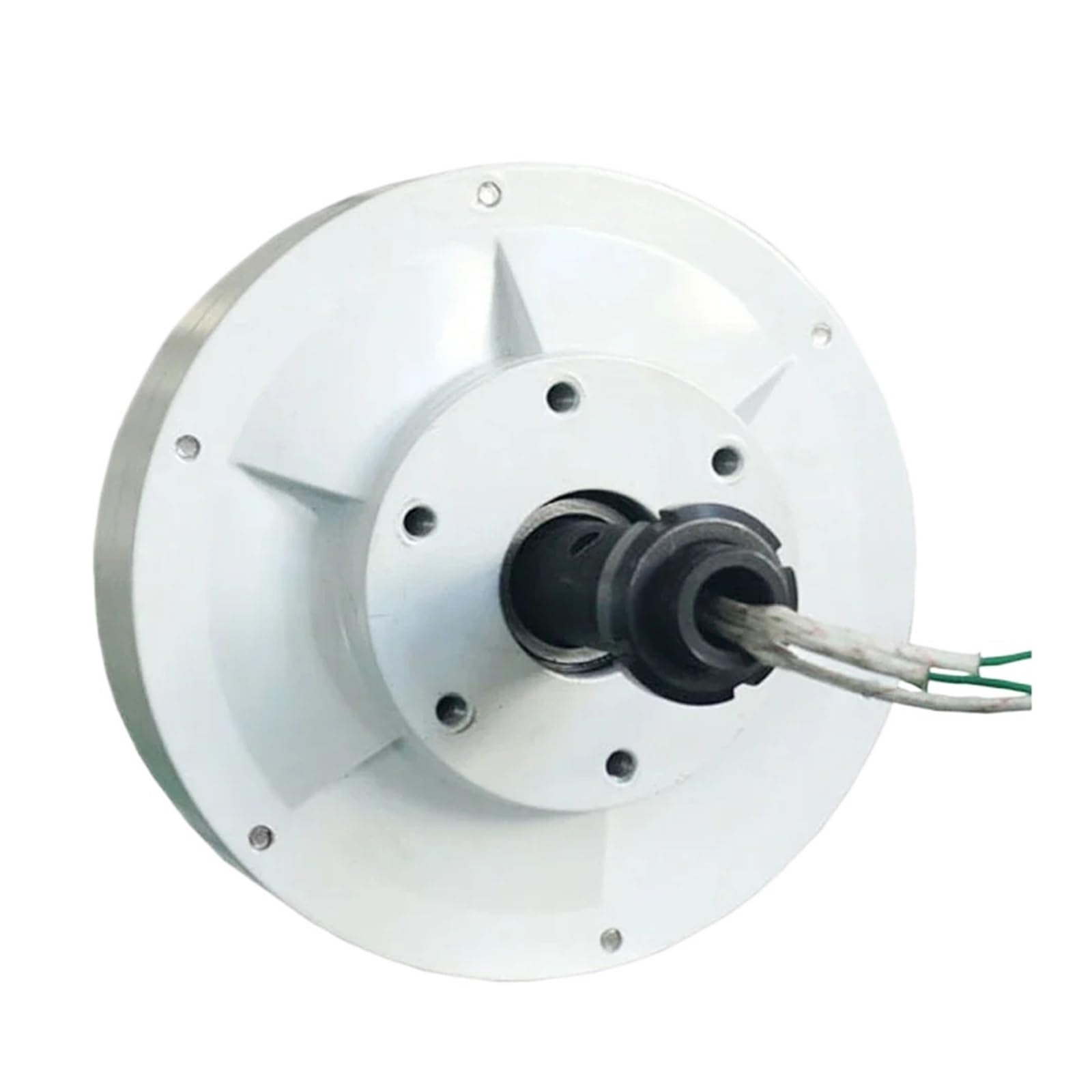 Vertical Wind Turbine 3KW Low RPM Generator for Vertical Wind Turbine Windmill 3000W 12V 24V 48V Brushless Permanent Maglev Coreless Alternator(No Connector,OneColor)