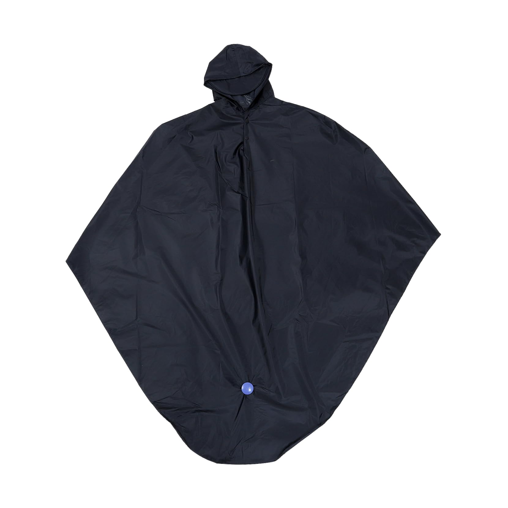 GALPADA Mantellina Antipioggia Per Bicicletta Con Cappuccio Poncho Windproof Per Attività Outdoor Blu