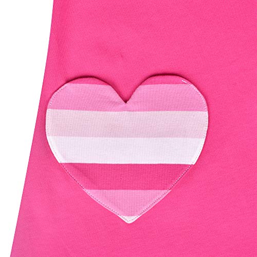 Sunny Fashion Girls Dress Cotton Casual Long Sleeve Lady Bug Embroidered4