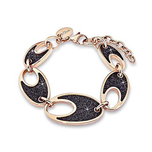 Preisvergleich Produktbild s.Oliver Damen-Armband Edelstahl 20 cm - 508452