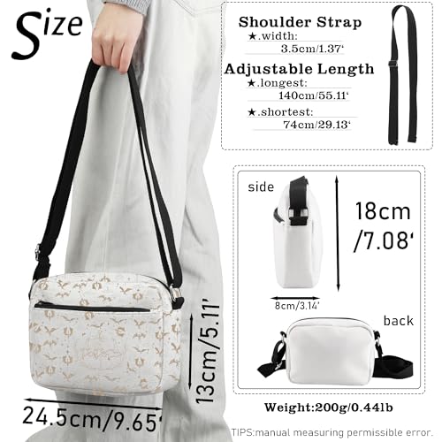 CMNIM 13 Glass Merch Gifts Fantasy Book Crossbody Bag Acatar Crossbody Purse SraraJM Merch for Fantasy Book Reader Gifts4