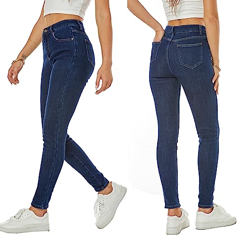 heipeiwa Women's Winter Fleece Lined Sherpa Pants Thermal Skinny Pant Dressy Casual Warm Trousers4