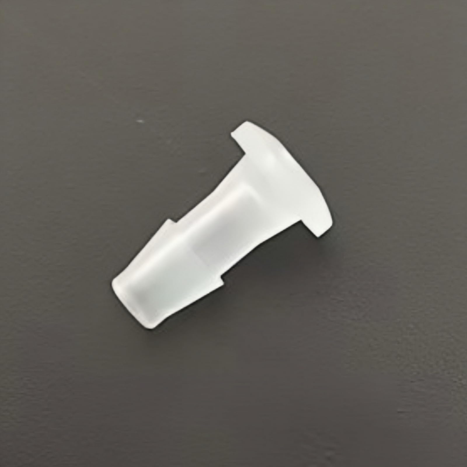Tapón de púas for manguera de plástico transparente reutilizable, accesorio de identificación de 1/16 pulgadas, paquete de 50 PP for laboratorio, procesamiento de alimentos y bebidas, y más(3.2mm)