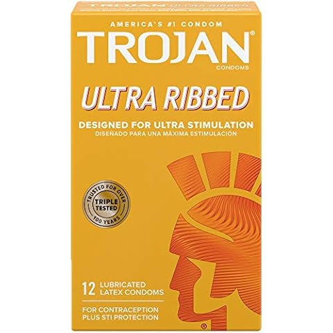 TROJAN Ultra Ribbed Condoms Cover