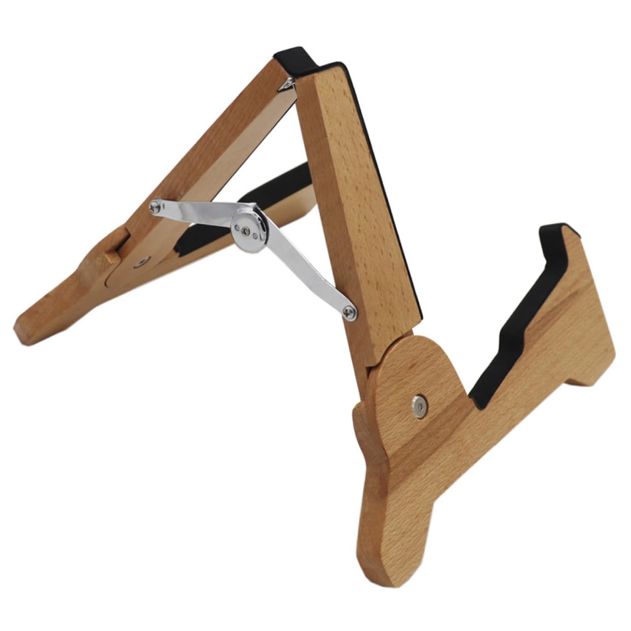 VICASKY Supporto di Chitarra per Leggero Legno in Pieghevole e Staccabile Basso e Violino , per Casa e Negozio Strumenti Musicali