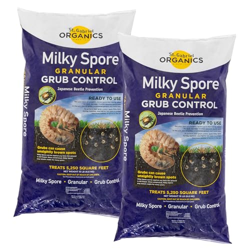 St. Gabriel Organics Milky Spore 15lbs Pack of 2