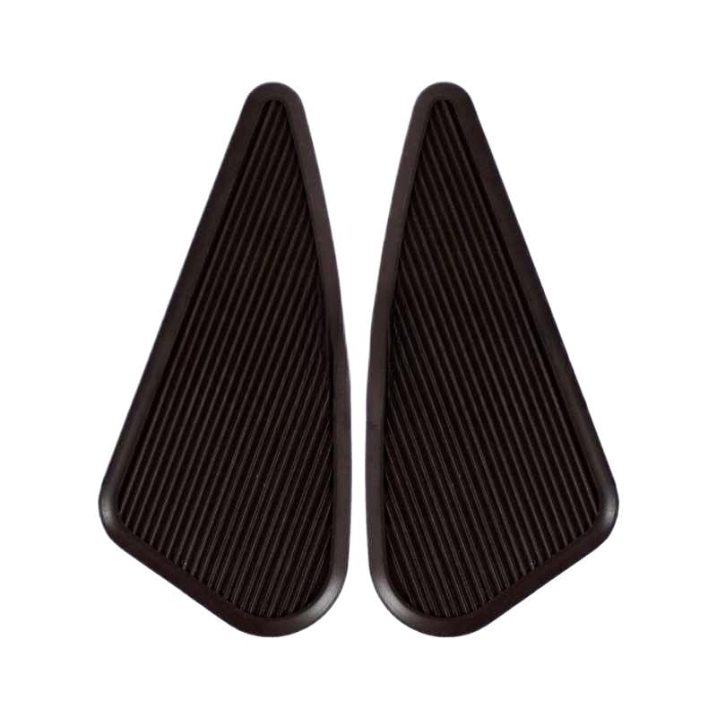 Protection réservoir moto contre rayures pads caoutchouc marron Bobber