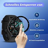 Camokia 4 Stück Dünne Weiche TPU Schutzfolie für Garmin Venu 3 Panzerglas – Ansicht 5