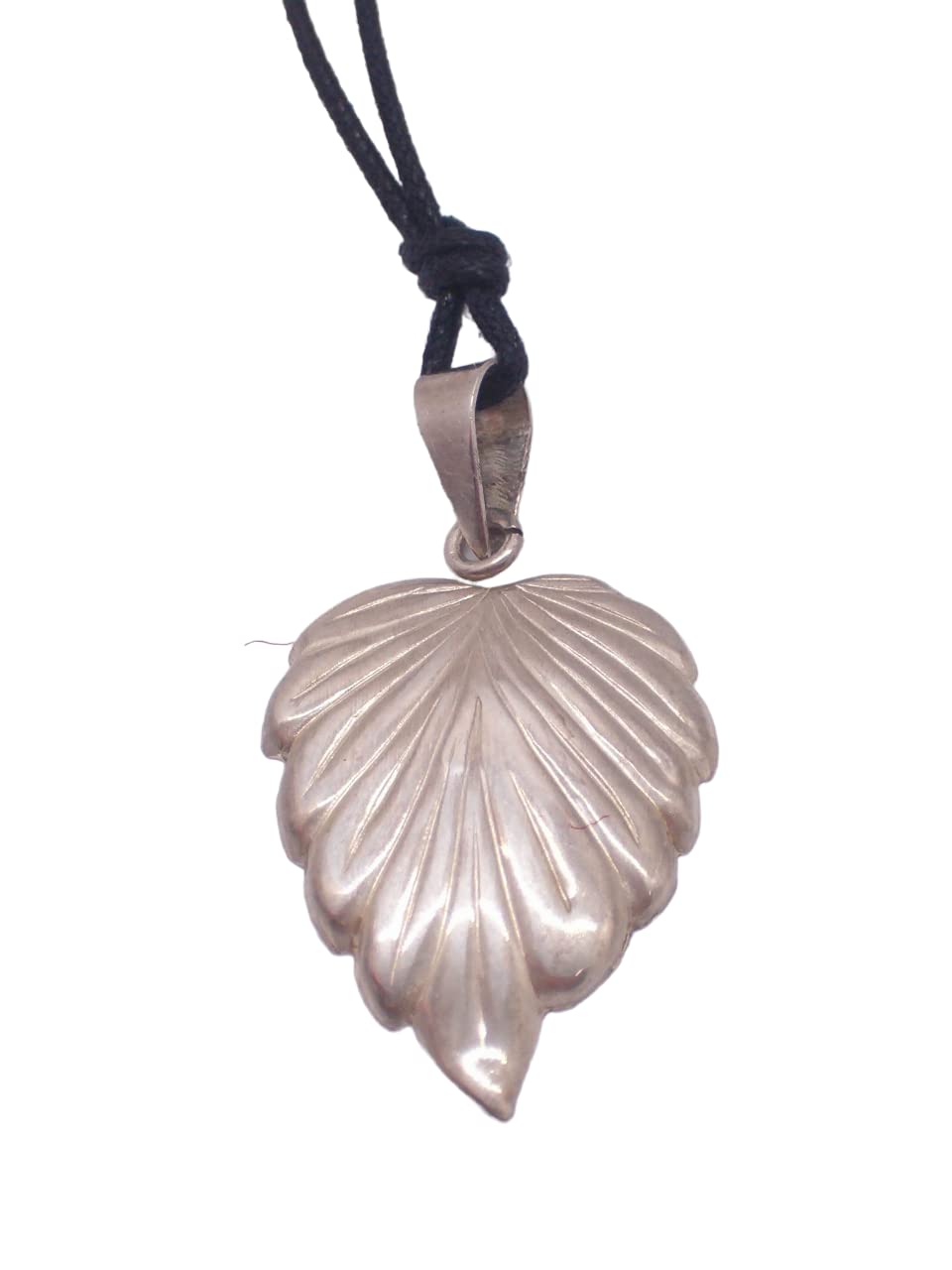 Pendentif en Argent 925 Feuille De Rose collier ras-du-cou bijoux femme Roseto