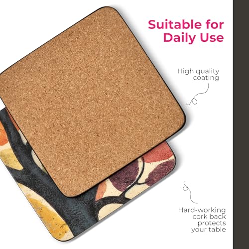 Pimpernel Dancing Branches Coasters, Set of 6 - Cosy Home Interiors Pimpernel Dancing Branches Coasters, Set of 6 - Image 7