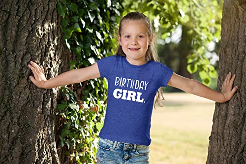 Image of Birthday Girl Shirt Toddler T-Shirt Kid Birthday Party Outfit Tee Gift for Girls 1st 2nd 3rd 4th 5th 6th 7th 8th Tops