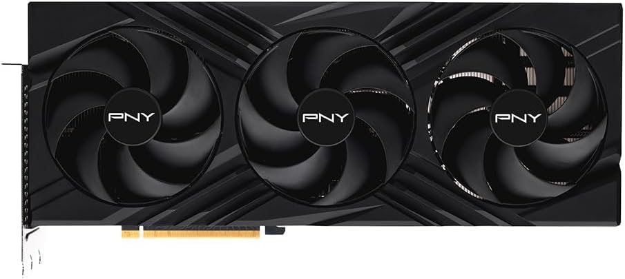 Image of PNY GeForce RTX 4090 24GB Verto Triple Fan Graphics Card DLSS 3 (384-bit PCIe 4.0, GDDR6X, Supports 4k, Anti-Sag Bracket, HDMI /DisplayPort)