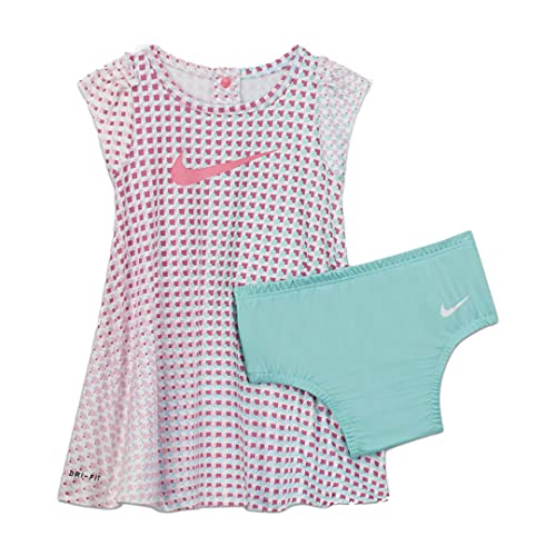 Amazon.com: Nike Baby Girls Dri-FIT Printed Dress (Tropical  Twist(16H450-F1P)/Green, 6 Months): Clothing, Shoes & Jewelry