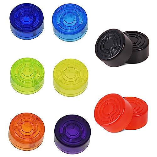 Guita Topper - 10 botones de pedal de efecto de guitarra, tapa de pedal de efectos de guitarra, multicolor, tapas de pedal para guitarra, accesorios de efecto de guitarra