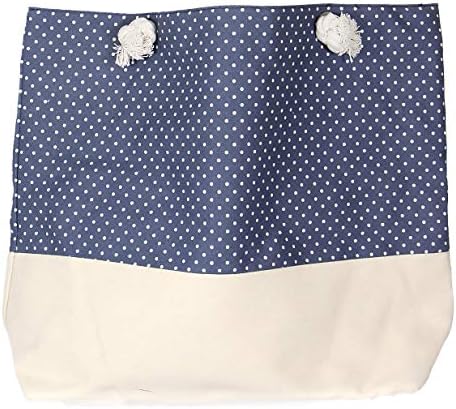 Large canvas tote bag. Canvas grocery bags. Canvas shopping bag. Boat bag. Beach canvas. Pool bag. Inner Pocket, Navy 5-2