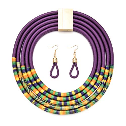 Tribal Necklace, African Necklaces, Statement Necklace, Afro Choker, African Necklaces, Ethnic Necklace, African Jewelry Set for women