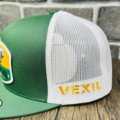 Image of Vexil American Rancher Adjustable Snapback Western Lifestyle Rodeo Southwest Inspired Meshback Hat